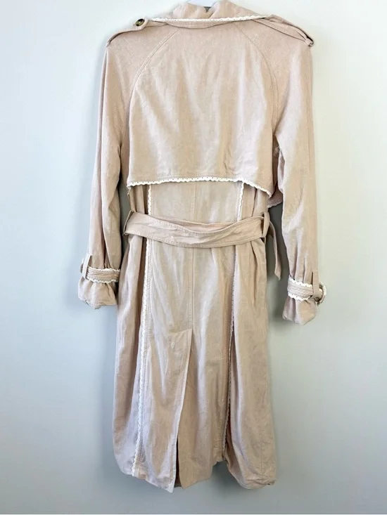 Avec Les Filles Rickrack Trench Coat - Picture 6 of 10